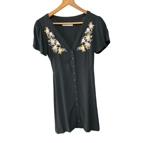Abercrombie & Fitch Floral Embroidered‎ Dress Size Small - Picture 3 of 7